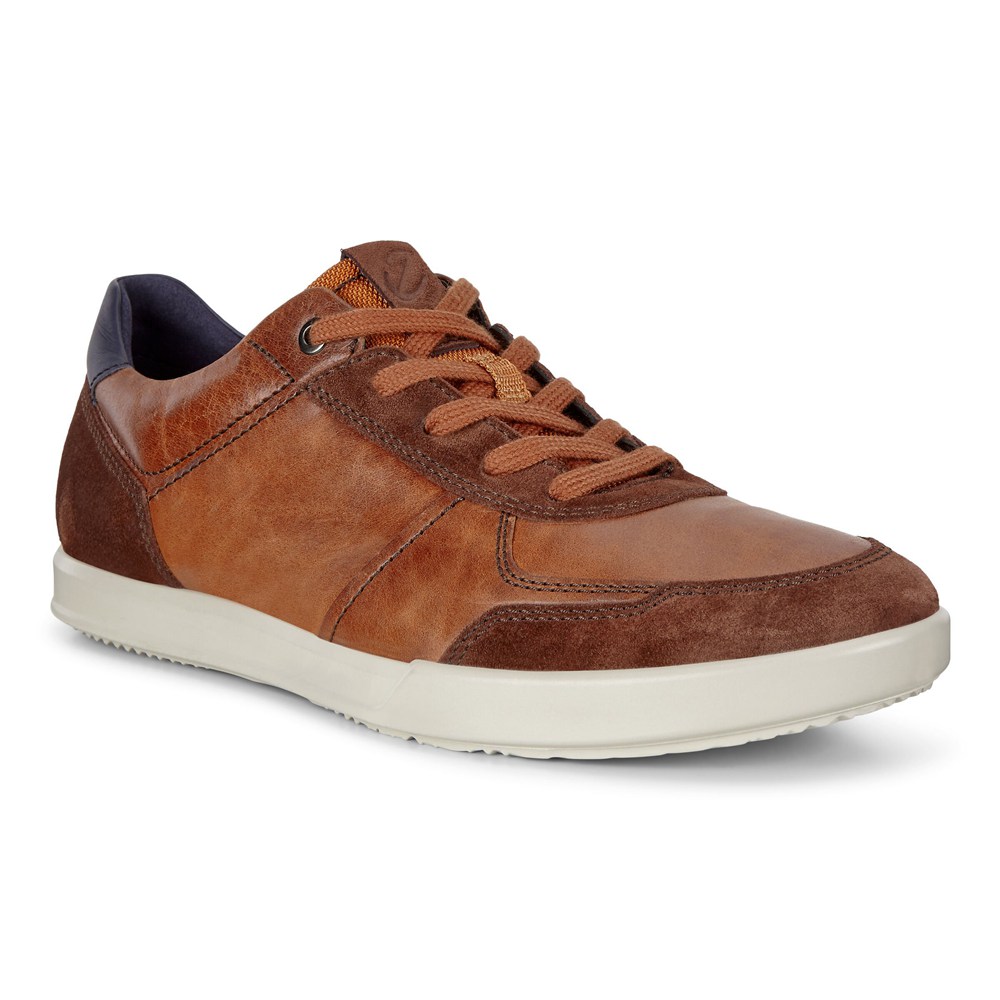 ECCO Mens Sneakers Brown - Collin 2.0 - JMZ-571049